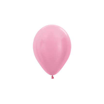 Ballonnen Pearl Pink 12cm 50st