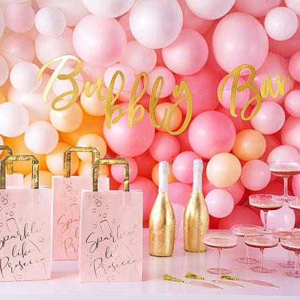 Cadeautasje Prosecco 26cm 6st