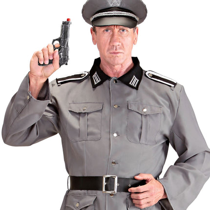 Grijze Nep Pistool 19cm