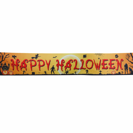 Halloween Banner Happy Halloween 2,9m