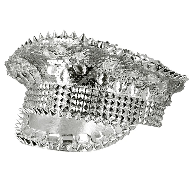 Zilveren Pet Glitters