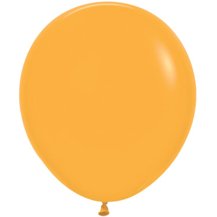Ballonnen Mustard 45cm 25st