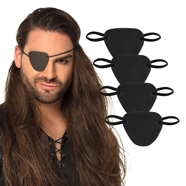 Piraten Ooglapjes 4st