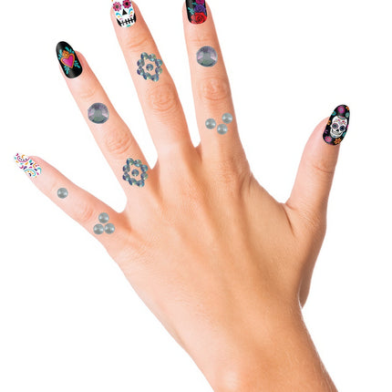 Gezicht Stickers Rond