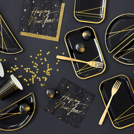 Confetti Sterren Goud 10mm