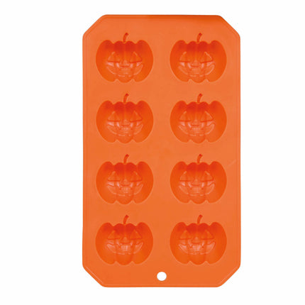 Halloween Ijsvorm Pompoenen 22cm 8 delig