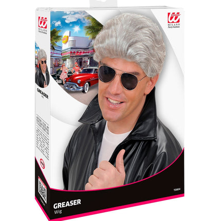 Grijze Pruik T-Birds