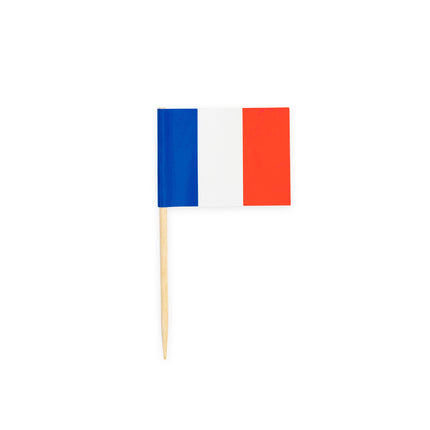 Cocktailprikkers Frankrijk 8cm 50st