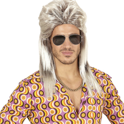 Jaren 80 Pruik Aso Lang Blond