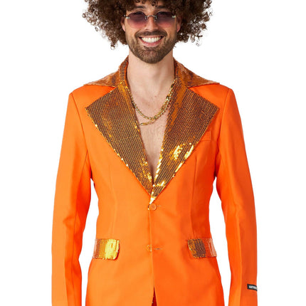 Oranje Disco Pak Heren Suitmeister