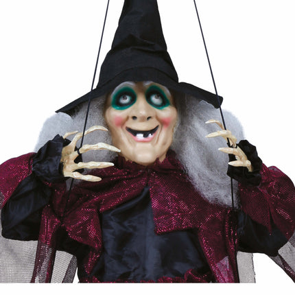 Halloween Pop Heks Op Schommel 1m