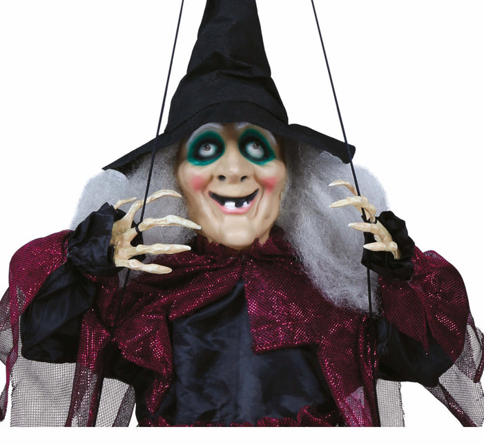 Halloween Pop Heks Op Schommel 1m