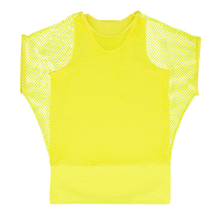 Visnet Shirt Geel Dames M/L