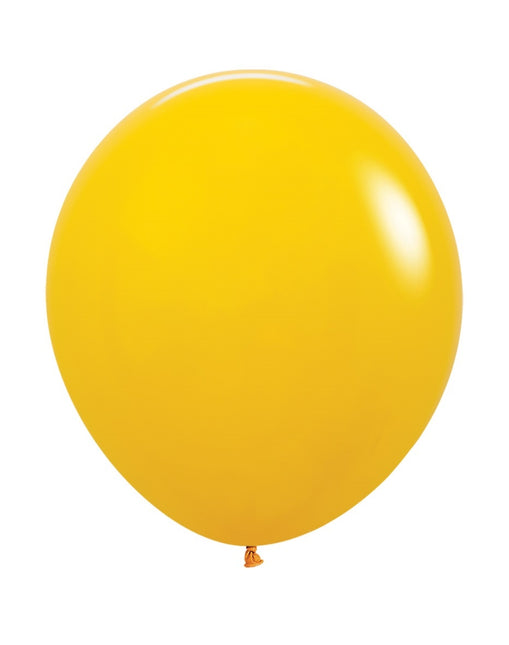 Ballonnen Honey Yellow 45cm 25st