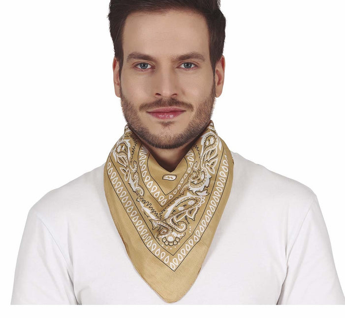 Ivoorkleurige Cowboy Sjaal