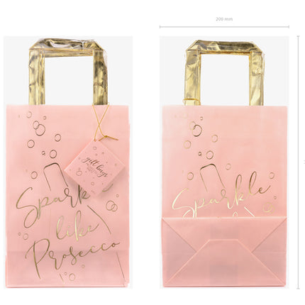 Cadeautasje Prosecco 26cm 6st