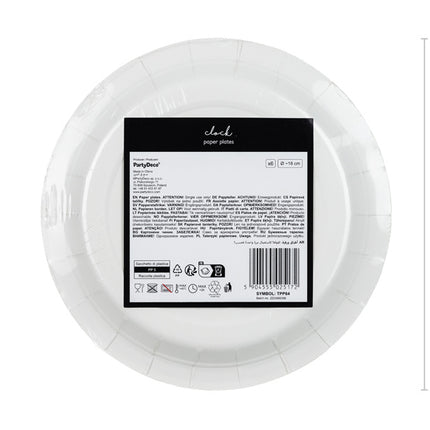 Oud En Nieuw Borden Klok 6st