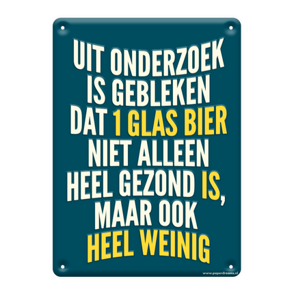 Metalen Bord Uit Onderzoek Is Gebleken