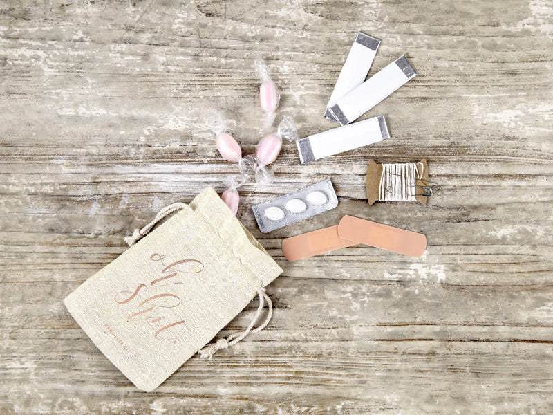 Katoenen Zakjes Oh Shit 15cm 10st