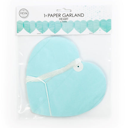 Slinger Hartjes Blauw 6m