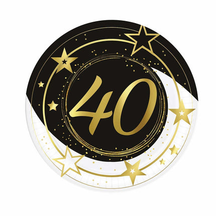 Borden 40 Jaar 23cm 6st