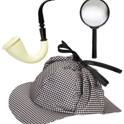 Detective Accessoireset 3 delig