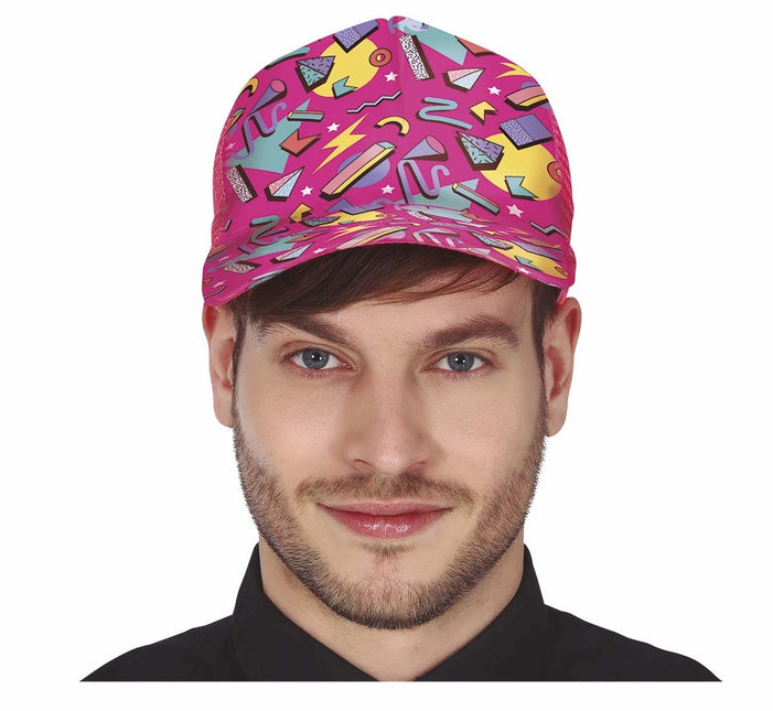 Roze Jaren 80 Pet Neon