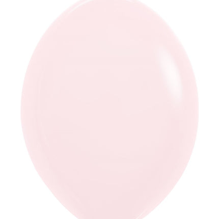 Ballonnen Pastel Matte Pink 30cm 50st