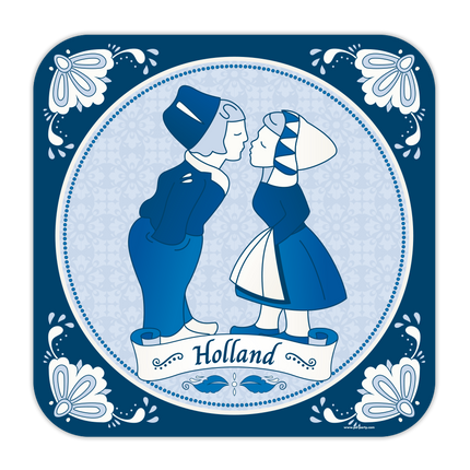 Delftsblauw Deurbord 50cm