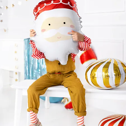 Helium Ballon Kerstman Leeg 70cm