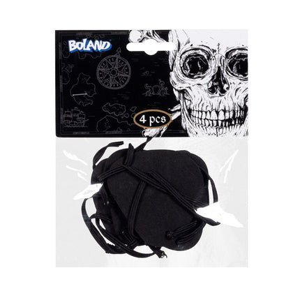 Piraten Ooglapjes 4st