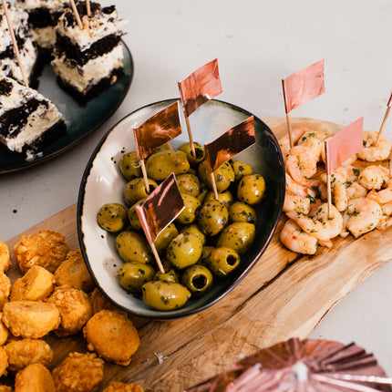 Rose Gouden Cocktailprikkers 50st