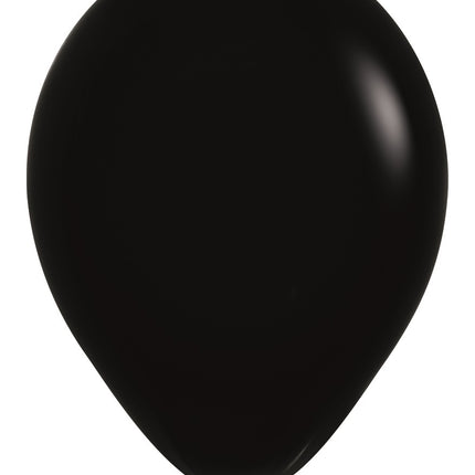 Ballonnen Black 30cm 50st