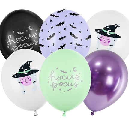 Halloween Ballonnen Hocus Pocus 30cm 50st