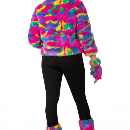 Bontjas Camouflage Regenboog