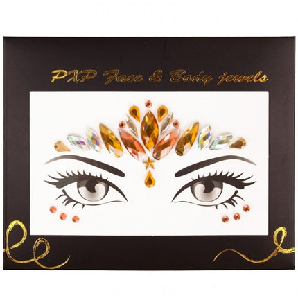PXP Gezicht Sticker Face Jewels Model S