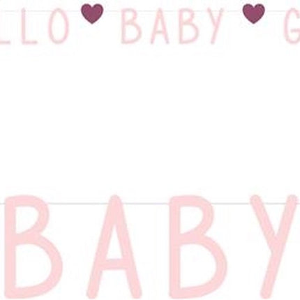 Letterslinger Geboorte Meisje 1,4m