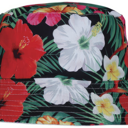 Hawaii Bucket Hat Bloemen