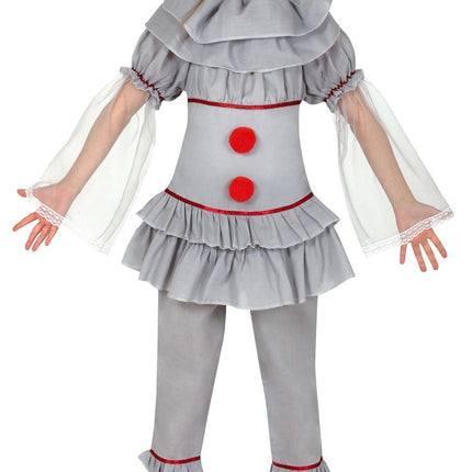 Killer Clown Halloween Kostuum Kind