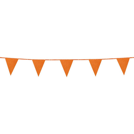 Oranje Slinger Glitter Papier 6m