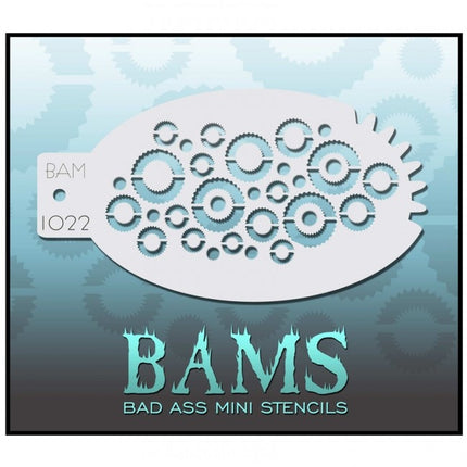 Bad Ass Mini Schmink Sjabloon 1022