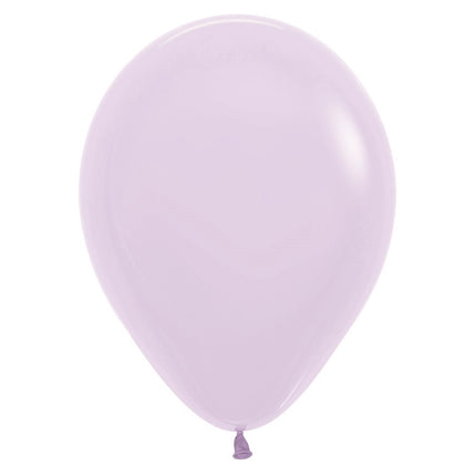 Ballonnen Pastel Matte Lilac 23cm 50st
