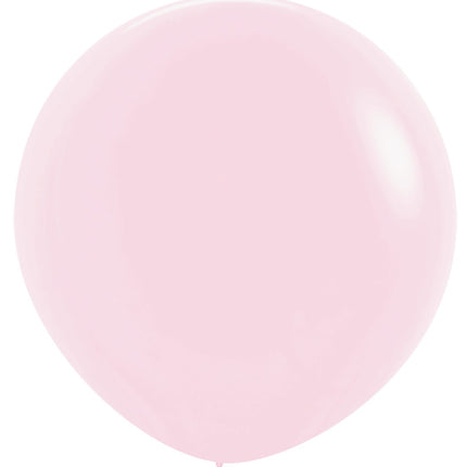 Ballonnen Pastel Matte Pink 91cm 2st