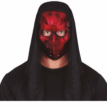 Rood Masker Hockey