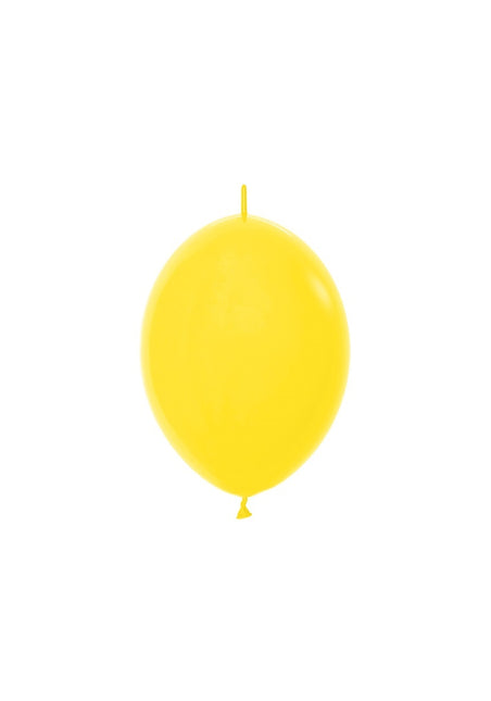 Ballonnen Yellow 15cm 50st