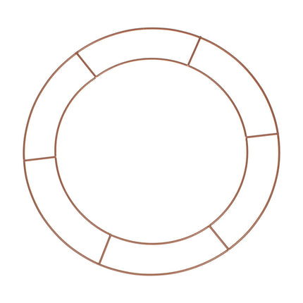 Rose Gouden Frame Rond Metaal 40cm