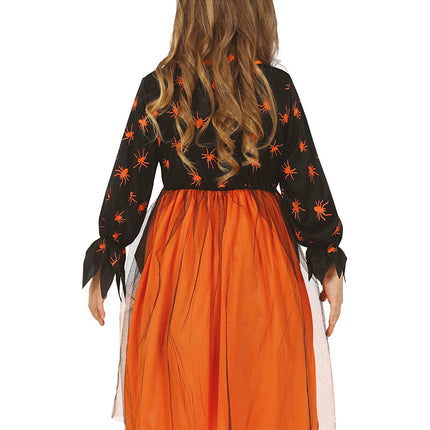 Halloween Kostuum Meisje Heks Pompoen