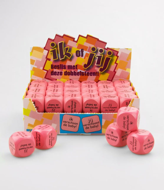 Dobbelsteen Ik Jij Verschoont Girl 2,5cm