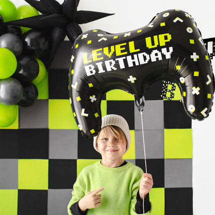 Gaming Party Helium Ballon Leeg 60cm