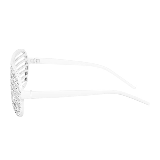 Witte Bril Gestreept